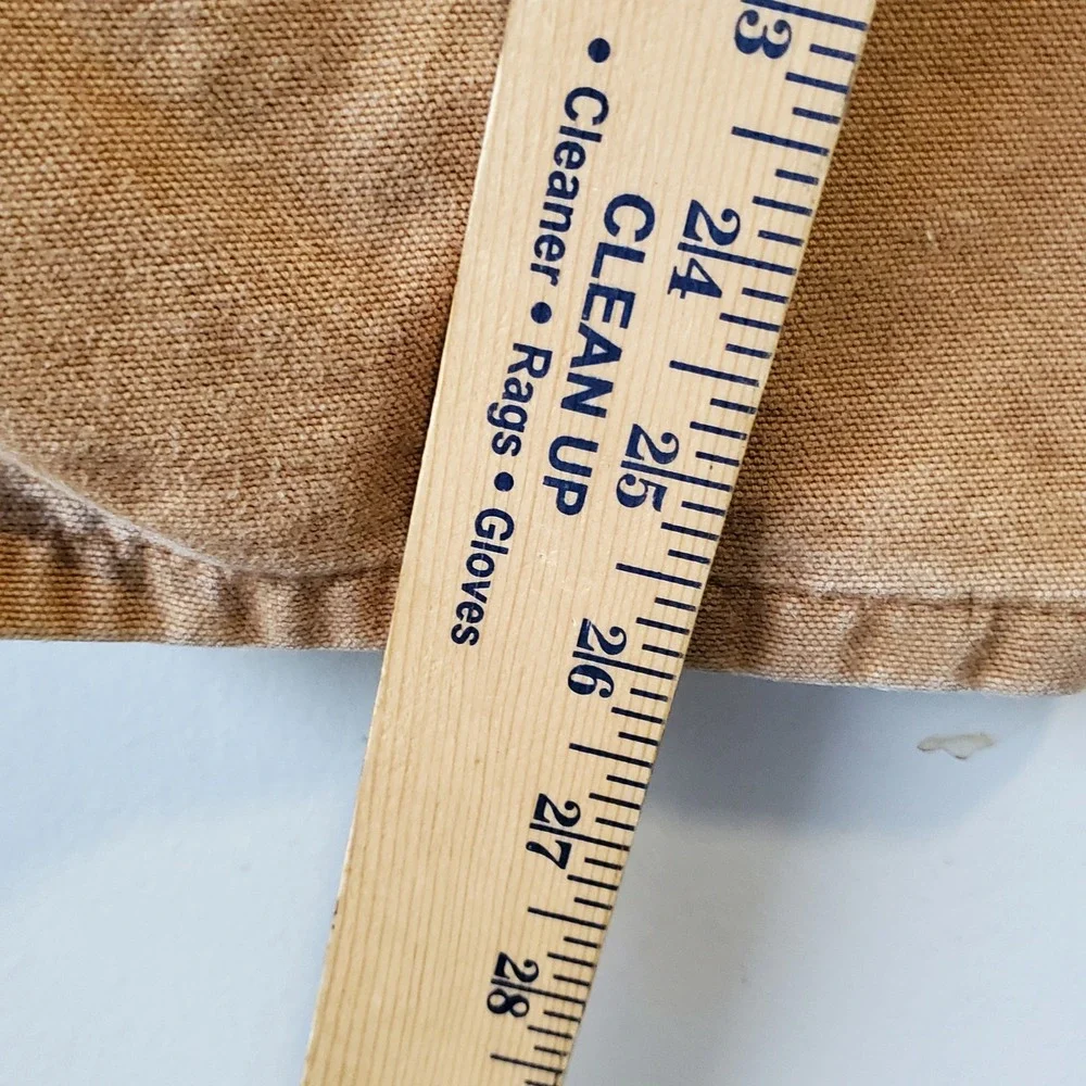 Carhartt B11 BRN Original Dungaree Fit Brown Cotton Canvas Work Pants 40x30